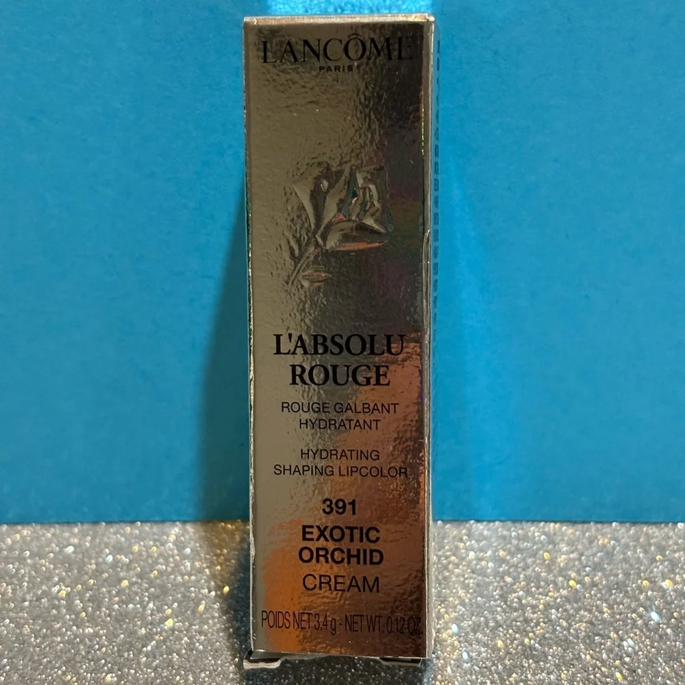 BNIB! Lancome L’Absolu Rouge Lipcolor in EXOTIC ORCHID Cream 391 💄